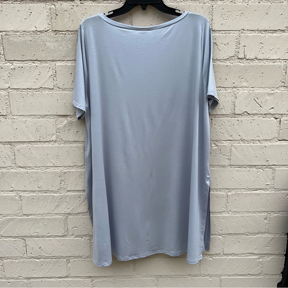 Eileen Fisher Crewneck T-Shirt Dress NEW - Picture 6 of 13